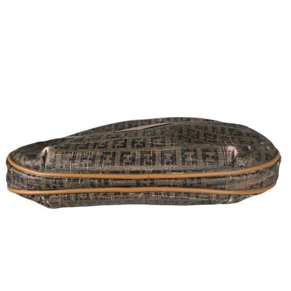 Vintage FENDI FF Logo Monogram Leather Mini Bag [MISSING STRAP]‎ - Picture 4 of 12